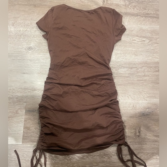Brown Mini Dress - Picture 2 of 2